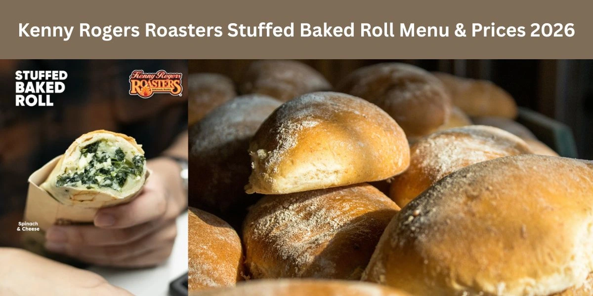 KRR Stuffed Baked Roll Menu and Prices