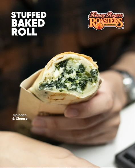 KRR Stuffed Baked Roll Menu with price